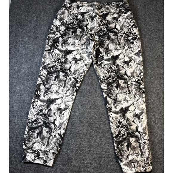 ZELLA Sweatpants Men's Medium Black White Design Jogger Gym+Training - Picture 2 of 8